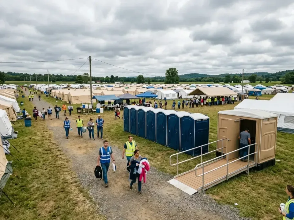 disaster-relief-camp-restrooms-010 — frequently asked questions, Dumpster & Portable Bathrooms Rental in Portage, IN